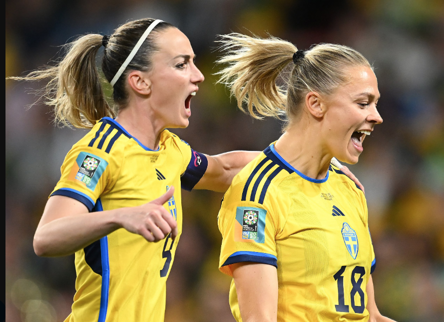 包含瑞典女足选手表现出色，国际赛场迎来胜利的词条